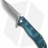 Gerber Index Liner Lock Knife Blue Aluminum (3.3" Gray) 30-001356
