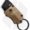 Gerber Key Note Compact Key Chain Knife Tan Aluminum (1" Black)