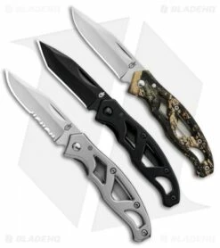 Gerber Mini Paraframe 3 Piece Combo Pack (Black, Camo, Bead Blast) 31-003256