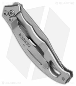 Gerber Mini Paraframe Frame Lock Knife Gray Stainless Steel (2.25" Satin) G48484 -Kershaw Sales Shop Gerber Mini Paraframe FLK Gray Stainless Steel 2in Satin BHQ 53970 td side