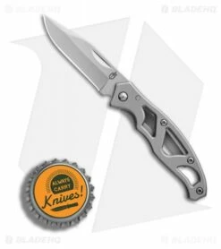 Gerber Mini Paraframe Frame Lock Knife Gray Stainless Steel (2.25" Bead Blast) -Kershaw Sales Shop Gerber Mini Paraframe Gray Stainless Steel BB BHQ 53971 er bottlecap