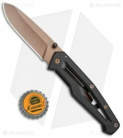 Gerber Paralite Frame Lock Knife Black (3" Rose) 30-001344 -Kershaw Sales Shop Gerber Paralite FL Black Rose 30 001344 BHQ 67406 jr bottlecap 2
