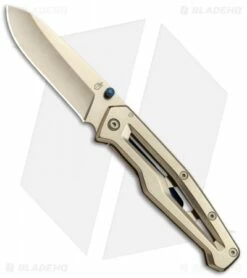 Gerber Paralite Frame Lock Knife Champagne (3" Champagne) 30-001345