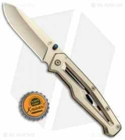 Gerber Paralite Frame Lock Knife Champagne (3" Champagne) 30-001345 8 Gerber Paralite Frame Lock Knife Champagne (3" Champagne) 30-001345 -Kershaw Sales Shop Gerber Paralite FL Champagne 30 001345 BHQ 67407 jr bottlecap 2
