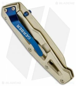 Gerber Paralite Frame Lock Knife Champagne (3" Champagne) 30-001345 7 Gerber Paralite Frame Lock Knife Champagne (3" Champagne) 30-001345 -Kershaw Sales Shop Gerber Paralite FL Champagne 30 001345 BHQ 67407 jr side 2