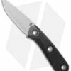 Gerber Principle Fixed Blade Knife Black Rubber (3" Stonewash 420HC) 30-001655