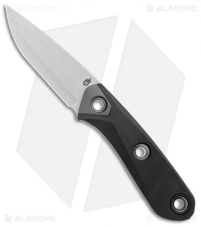 Gerber Principle Fixed Blade Knife Black Rubber (3" Stonewash 420HC) 30-001655 1 Gerber Principle Fixed Blade Knife Black Rubber (3" Stonewash 420HC) 30-001655