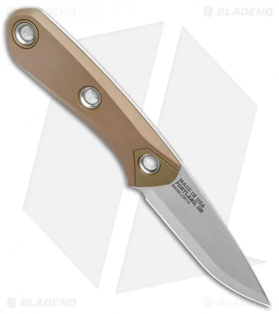 Gerber Principle Fixed Blade Knife Brown Rubber (3" Stonewash 420HC) 30-001657 2 Gerber Principle Fixed Blade Knife Brown Rubber (3" Stonewash 420HC) 30-001657 - Image 2