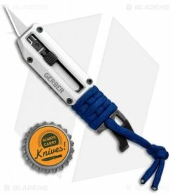 Gerber Prybrid-X Razor Blade Utility Knife Gray/Blue 31-003741 -Kershaw Sales Shop Gerber Prybrid X Utility Gray Blue 31 003741 BHQ 105495 jr bottlecap