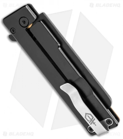 Gerber Quadrant Flipper Frame Lock Knife Bamboo + Barbill Wallet Clam Pack 4 Gerber Quadrant Flipper Frame Lock Knife Bamboo + Barbill Wallet Clam Pack - Image 4