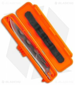 Gerber Randy Newberg EBS Fixed Blade Knife Gray/Orange Rubber (Satin) 17 Gerber Randy Newberg EBS Fixed Blade Knife Gray/Orange Rubber (Satin) -Kershaw Sales Shop Gerber Randy Newberg EBS Gray Orange Rubber 30 001762 BHQ 105529 jr case