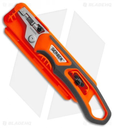 Gerber Randy Newberg EBS Fixed Blade Knife Gray/Orange Rubber (Satin) 9 Gerber Randy Newberg EBS Fixed Blade Knife Gray/Orange Rubber (Satin) - Image 9