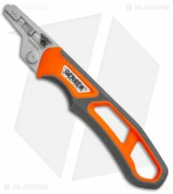 Gerber Randy Newberg EBS Fixed Blade Knife Gray/Orange Rubber (Satin) 15 Gerber Randy Newberg EBS Fixed Blade Knife Gray/Orange Rubber (Satin) -Kershaw Sales Shop Gerber Randy Newberg EBS Gray Orange Rubber 30 001762 BHQ 105529 jr handle