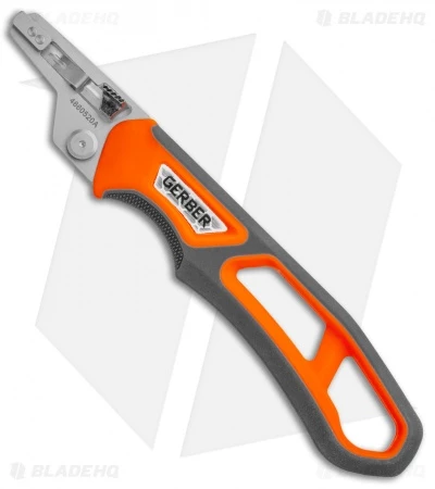 Gerber Randy Newberg EBS Fixed Blade Knife Gray/Orange Rubber (Satin) 5 Gerber Randy Newberg EBS Fixed Blade Knife Gray/Orange Rubber (Satin) - Image 5