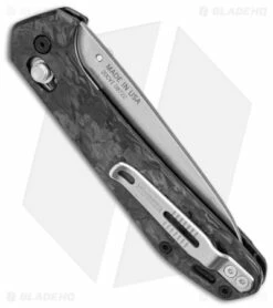 Gerber Savvy Pivot Lock Knife Carbon Fiber (3.5" Stonewash 20CV) 30-001846 -Kershaw Sales Shop Gerber Savvy Folding Urban CF Aluminum SW BHQ 143219 jr side