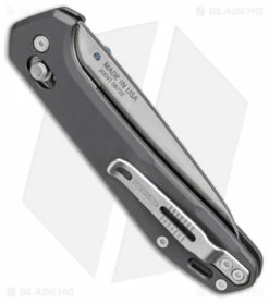 Gerber Savvy Pivot Lock Knife Gray Aluminum (3.5" Stonewash 20CV) 30-001844 -Kershaw Sales Shop Gerber Savvy Folding Urban Gray Aluminum SW BHQ 143217 jr side
