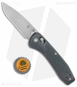 Gerber Sedulo Pivot Lock Knife Gray FRN (3.4" Stonewash) 30-001707 -Kershaw Sales Shop Gerber Sedulo Pivot Lock Gray FRN SW BHQ 143212 jr bottlecap