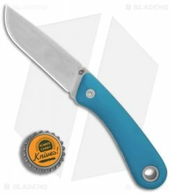 Gerber Spine Fixed Blade Knife Cyan Blue (3.75 Stonewash) 30-001498 7 Gerber Spine Fixed Blade Knife Cyan Blue (3.75 Stonewash) 30-001498 -Kershaw Sales Shop Gerber Spine Cyan Blue SW BHQ 81306 er bottlecap
