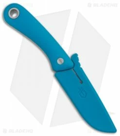 Gerber Spine Fixed Blade Knife Cyan Blue (3.75 Stonewash) 30-001498 6 Gerber Spine Fixed Blade Knife Cyan Blue (3.75 Stonewash) 30-001498 -Kershaw Sales Shop Gerber Spine Cyan Blue SW BHQ 81306 er sheath 2