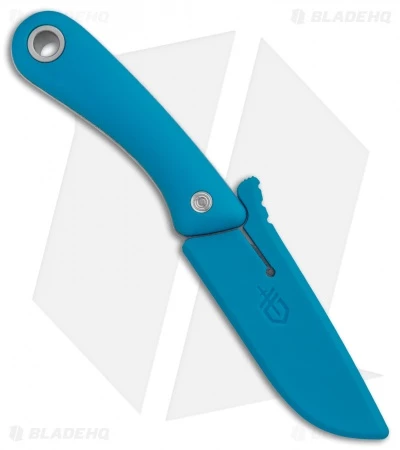 Gerber Spine Fixed Blade Knife Cyan Blue (3.75 Stonewash) 30-001498 3 Gerber Spine Fixed Blade Knife Cyan Blue (3.75 Stonewash) 30-001498 - Image 3