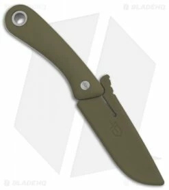 Gerber Spine Fixed Blade Knife Sage Green (3.75 Stonewash) 30-001497 -Kershaw Sales Shop Gerber Spine Sage Green SW BHQ 81307 er sheath
