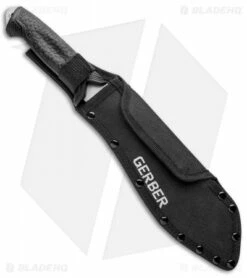 Gerber Versafix 14" Machete Fixed Blade Knife Black (9" Stonewash) 31-003473 6 Gerber Versafix 14" Machete Fixed Blade Knife Black (9" Stonewash) 31-003473 -Kershaw Sales Shop Gerber Versafix 14in Machete Black SW 31 003473 BHQ 94218 jr sheath