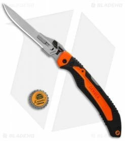 Gerber Vital Big Game Manual Folding Knife Orange ABS (3" Satin) G3053 -Kershaw Sales Shop Gerber Vital Big Game Maual Orange ABS Satin 31 003053 BHQ 73318 jr bottlecap