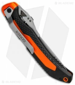 Gerber Vital Big Game Manual Folding Knife Orange ABS (3" Satin) G3053 -Kershaw Sales Shop Gerber Vital Big Game Maual Orange ABS Satin 31 003053 BHQ 73318 jr side