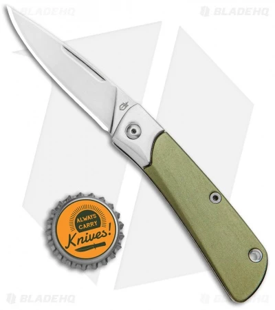 Gerber Wingtip Slip Joint Pocket Knife Green (2.375" Satin) 30-001701 4 Gerber Wingtip Slip Joint Pocket Knife Green (2.375" Satin) 30-001701 - Image 4