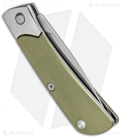 Gerber Wingtip Slip Joint Pocket Knife Green (2.375" Satin) 30-001701 3 Gerber Wingtip Slip Joint Pocket Knife Green (2.375" Satin) 30-001701 - Image 3