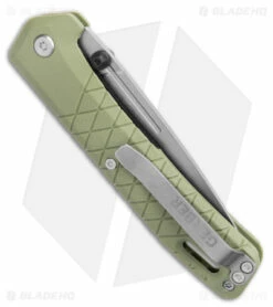 Gerber Zilch Liner Lock Knife Light Green FRN (3.1" Stonewash) 6 Gerber Zilch Liner Lock Knife Light Green FRN (3.1" Stonewash) -Kershaw Sales Shop Gerber Zilch Liner Lock Knife Light Green FRN Stonewash BHQ 179089 kc side