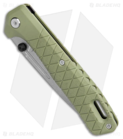 Gerber Zilch Liner Lock Knife Light Green FRN (3.1" Stonewash) 2 Gerber Zilch Liner Lock Knife Light Green FRN (3.1" Stonewash) - Image 2