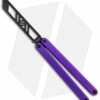 Glidr Arctic Butterfly Trainer Knife Dragon Purple (4.25" Black)