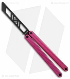 Glidr Arctic Butterfly Trainer Knife Flamingo Pink (4.25" Black)