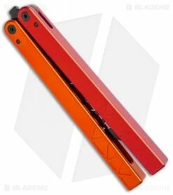 Glidr Original 2 Carbon Series Butterfly Trainer Mars (4.25" Black) -Kershaw Sales Shop Glidr Original 2 Carbon Series Butterfly Trainer Mars Black BHQ 104168 jr side