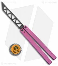 Glidr Original 2 Carbon Series Butterfly Trainer Musk Purple (4.25" Black) -Kershaw Sales Shop Glidr Original 2 Carbon Series Butterfly Trainer Musk Purple Black BHQ 104159 jr bottlecap