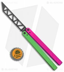 Glidr Original 2 Carbon Series Butterfly Trainer Watermelon (4.25" Black) 9 Glidr Original 2 Carbon Series Butterfly Trainer Watermelon (4.25" Black) -Kershaw Sales Shop Glidr Original 2 Carbon Series Butterfly Trainer Watermelon Black BHQ 104167 jr bottlecap