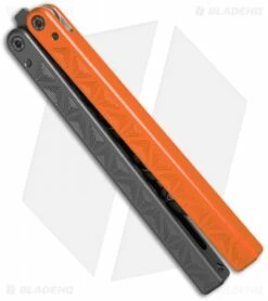 Glidr Original 4 Carbon Series Butterfly Trainer Desert Dust (4.25" Black) -Kershaw Sales Shop Glidr Original 4 Carbon Series Butterfly Trainer Desert Dust Black BHQ 115199 jr side