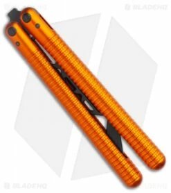 Glidr SAHARA Series Butterfly Trainer Desert Orange (4.25" Black) 6 Glidr SAHARA Series Butterfly Trainer Desert Orange (4.25" Black) -Kershaw Sales Shop Glidr SAHARA Series Butterfly Trainer Desert Orange 4.25 Black BHQ 117292 LS Side