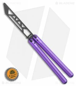 Glidr SAHARA Series Butterfly Trainer Dragon Purple (4.25" Black) -Kershaw Sales Shop Glidr SAHARA Series Butterfly Trainer Dragon Purple 4.25 Black BHQ 117294 LS Bottlecap