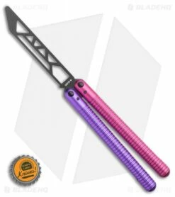 Glidr SAHARA Series Butterfly Trainer Milky Way (4.25" Black) -Kershaw Sales Shop Glidr SAHARA Series Butterfly Trainer Milky Way 4.25 Black BHQ 117296 LS Bottlecap