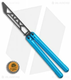 Glidr SAHARA Series Butterfly Trainer Sky Blue (4.25" Black) -Kershaw Sales Shop Glidr SAHARA Series Butterfly Trainer Sky Blue 4.25 Black BHQ 117295 LS Bottlecap