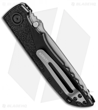 Gerber Icon Tanto Liner Lock Knife (4.25" Gray Serr) 3242 3 Gerber Icon Tanto Liner Lock Knife (4.25" Gray Serr) 3242 - Image 3