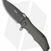 HTM Darrel Ralph Gun Hammer Spring Assisted Knife Gray (3.5" Black)
