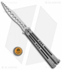 Hom Design Prodigy Trainer Mod.B Titanium Balisong Butterfly Knife -Kershaw Sales Shop Hom Design Prodigy Trainer Mod.B Ti Balisong Butterfly BHQ 26791 jr bottlecap