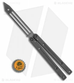 Squid Industries Inked Squidtrainer V3.5 Butterfly Trainer Black (4.5" Black) -Kershaw Sales Shop Inked Series Squidtrainer V3.5 Black Black 4.5in DLC BHQ 114017 LS Bottlecap