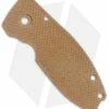 Karbadize CRKT Squid Replacement Scale - Natural Canvas Micarta
