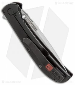 Kershaw Al Mar AM-3 Assisted Opening Knife Black G-10 (3" Satin) -Kershaw Sales Shop Kershaw AM 3 black G10 satin BHQ 68823 er side