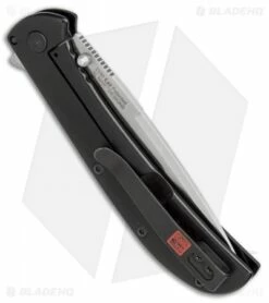 Kershaw Al Mar AM-4 Assisted Opening Knife Black G-10 (3.5" Satin) 2330 -Kershaw Sales Shop Kershaw AM 4 black G 10 satin BHQ 68817 er side