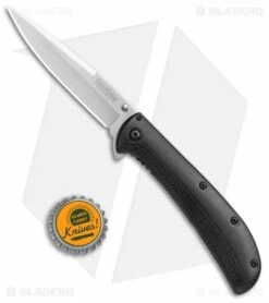 Kershaw Al Mar AM-4 Assisted Opening Knife Black G-10 (3.5" Satin) 2330 -Kershaw Sales Shop Kershaw AM 4 black G 10 satin BHQ 68817 jr bottlecap